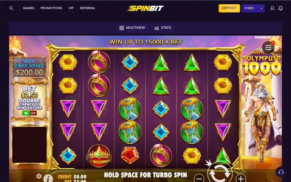 Spinbit Casino Slot Play
